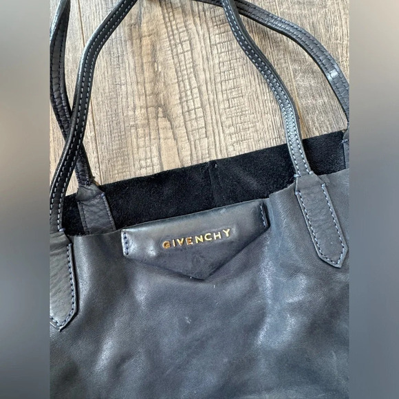 Givenchy Antigona Shopper Leather Large- Midnight Navy - Picture 5 of 9
